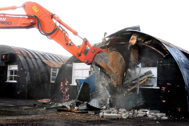 The physical transformation of the Maze/Long Kesh site. Picture: Diane Magill