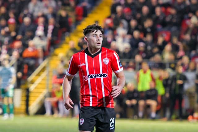 Adam O'Reilly scored the winner on Derry City's last visit to United Park.