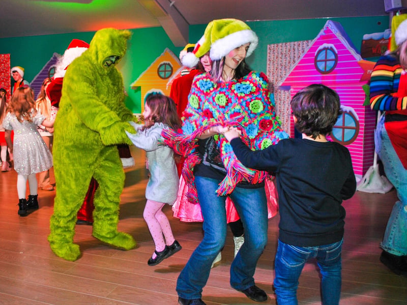 'Twas the week before Christmas' in Studio 2 in Derry with the Grinch, Santa, Mrs Claus, Cindy Lou Who, the elves and a Christmas Fairy.