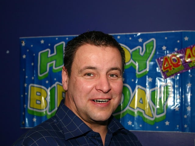 Ciaran Taggart's 40th birthday.