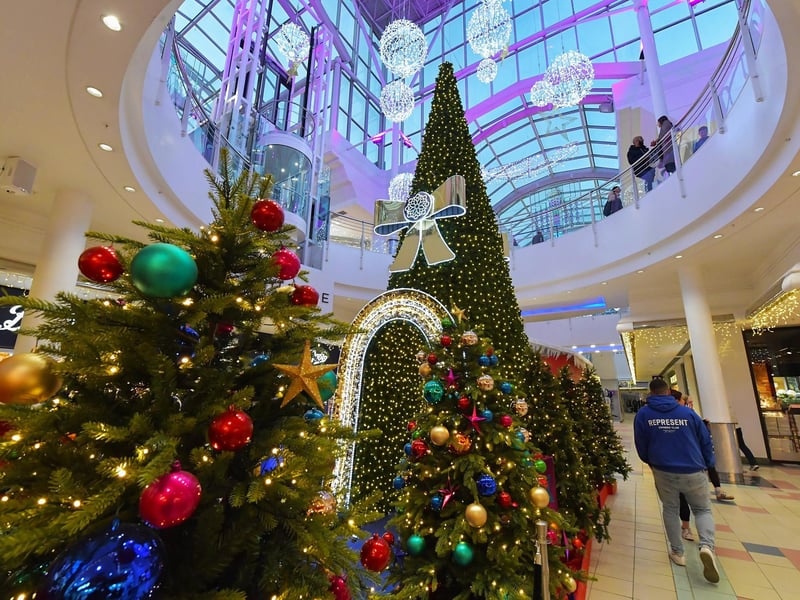 Christmas lights in Derry. Photo:George Sweeney