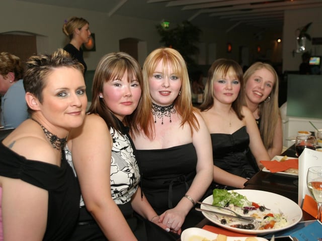 Party celebrations back in April 2004.