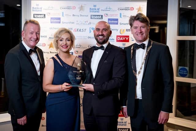 Foyleside Shopping Centre were awarded the highest accolade, the Brilliance in Business Award.