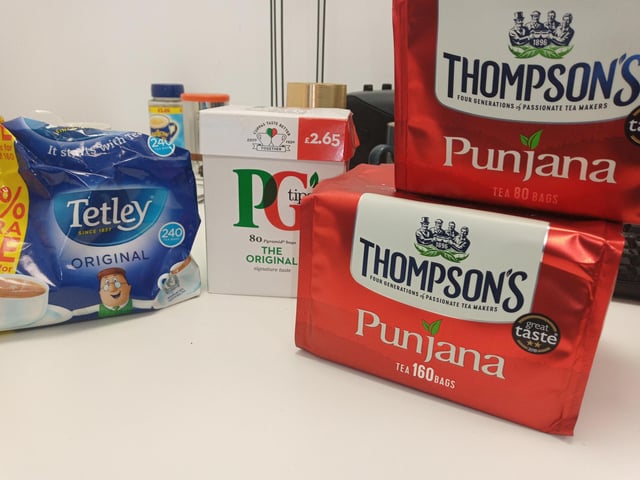 Teabags.