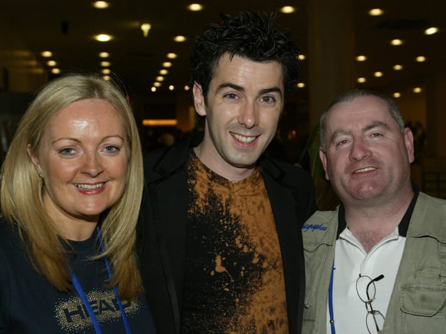 Donegal man Mickey Joe Harte competes in the Eurovision Song Contest in Riga with the song 'We've Got the World'