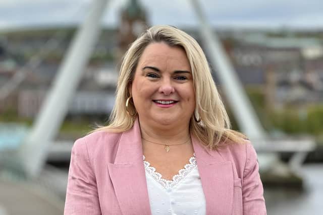 Sinn Féin candidate Sandra Duffy