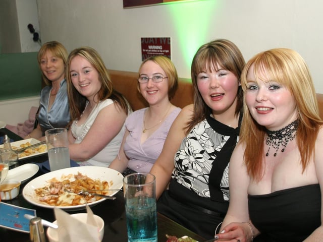 Party celebrations back in April 2004.