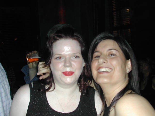 Derry people partying in Da Vinci's in November 2003