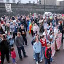 The people of Derry took to the streets in March 2003 to protest against the war in Iraq.