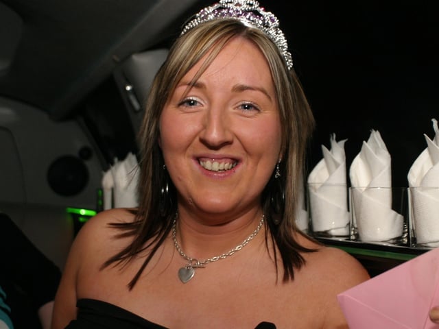 Fiona Kennedy's party celebration back in February 2004.