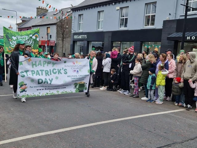 Buncrana St Patrick's Day Parade 2025.