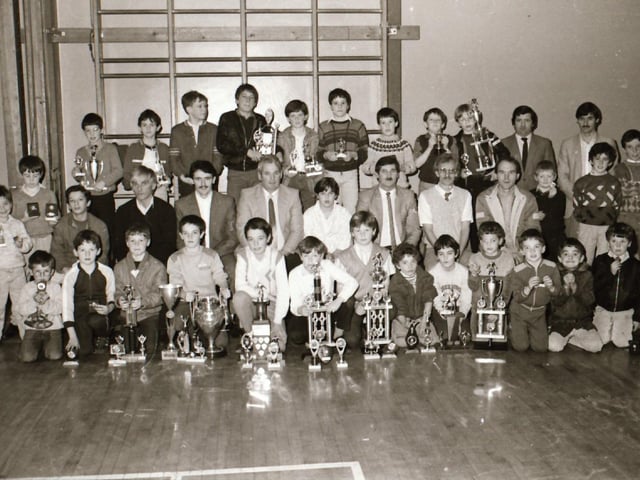 Creggan Celtic FC presentations.