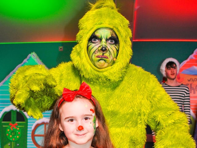 'Twas the week before Christmas' in Studio 2 in Derry with the Grinch, Santa, Mrs Claus, Cindy Lou Who, the elves and a Christmas Fairy.