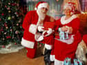 Mr and Mrs Claus at Lotherton  (photo: Lotherton: The Christmas Experience)