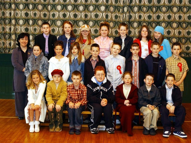 Confirmation time for these students back in 2003.