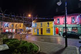 Carndonagh town centre.