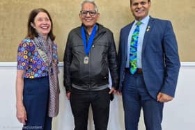 Derry Lions: Marian, Simon & Raj.