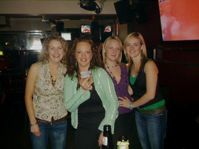 A night out in Derry bars in October 2005