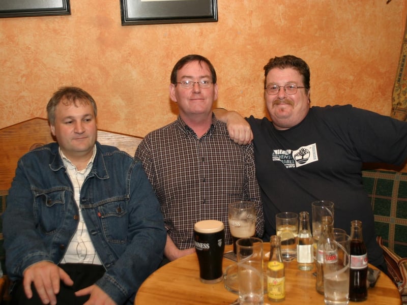 Pictured are patrons and staff at the Don Bar in Derry back in 2004.