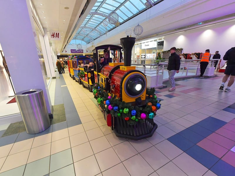 Christmas lights in Derry. Photo:George Sweeney
