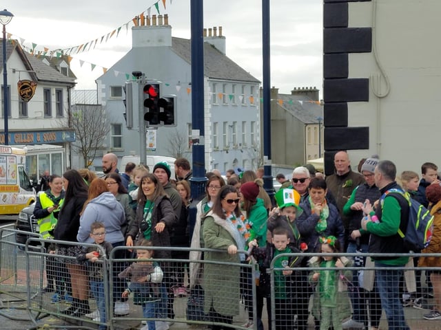 St Patrick's Day in Moville March 17, 2023.
