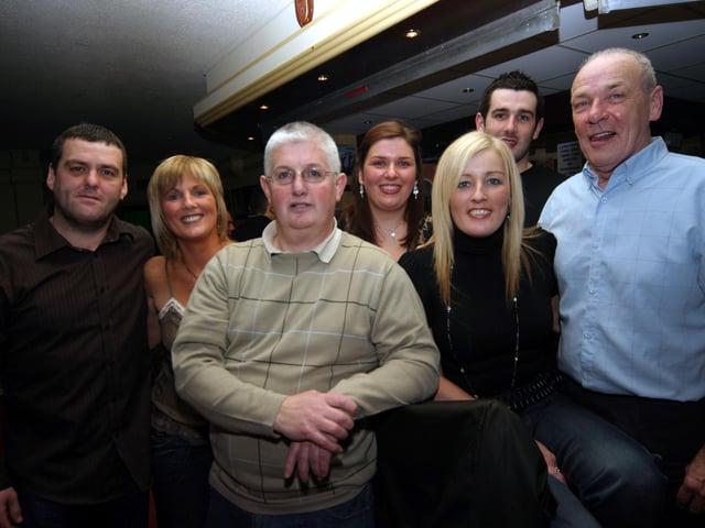 Michael smiles for the camera with The Parkhouse on the occasion of his 50th birthday 0030/JML : Parties and celebrations January 2006: Michael Rankin.