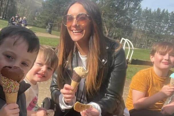 Frankie Jules-Hough, 38, was fatally injured in a crash on the M66 in Bury, Greater Manchester on Saturday (May 13). Her son Tommy, 9, and Tobias Spencer, 4 – who is believed to be her nephew – were also seriously injured. Her other son, Rocky, two, suffered minor injuries