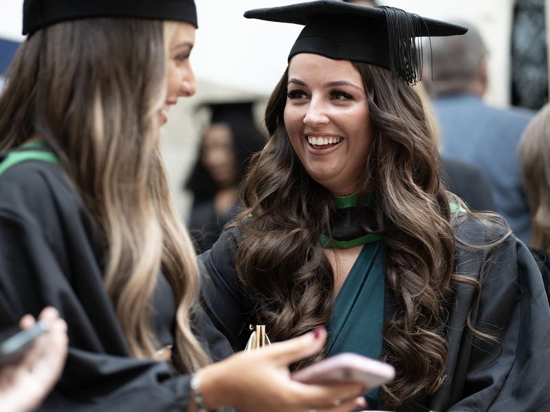 Ulster University Winter Graduations. (Photo: Nigel McDowell / Ulster University)