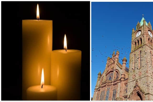 The special service will be held in the Guildhall on Sunday, October 15.