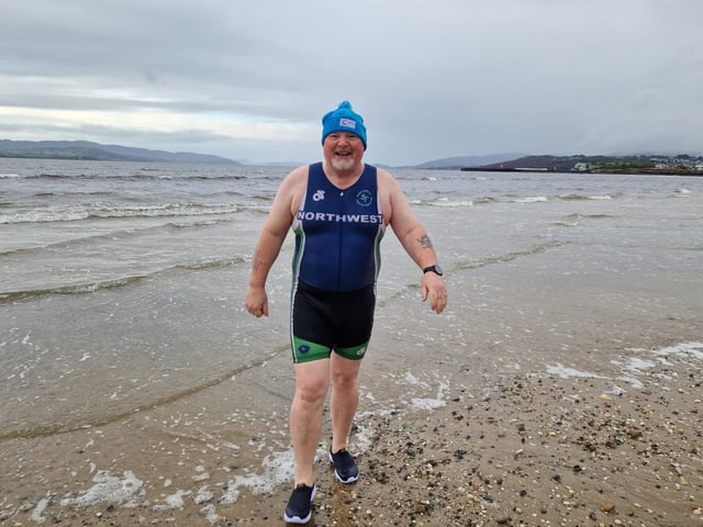 Special shout out to James O'Hagan from Derry, who completed his 12 Dips of Christmas at Ludden on Christmas Day Cancer Research.