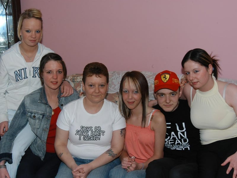 Parties and celebrations in Derry in April 2005.