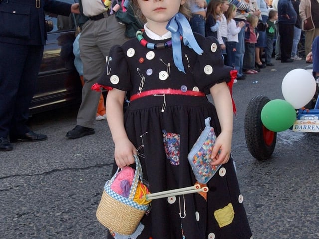 Buncrana St Patrick's Day in 2003:.