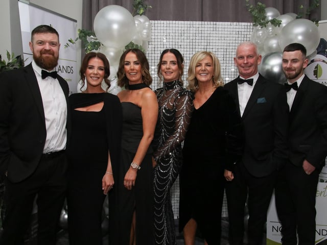 Group pictured at Northland’s 50th Anniversary Gala Dinner held in The Everglades Hotel.  (Photo - Deirdre Heaney, nwpresspics)