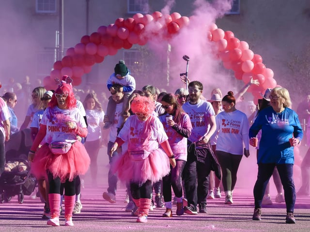 Cancer Focus NI Pink Run held in Ebrington Square, on Sunday. (Photo - Tom Heaney, nwpresspics)
