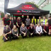 Staff at The LYCRA Company’s Maydown site are keen to support participants of the Waterside Half Marathon this year.