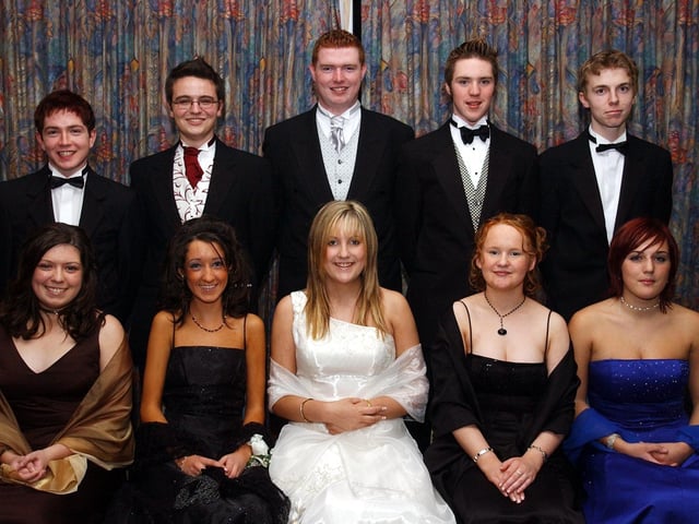 St Columb's College Formal 20 years ago in Derry in 2003