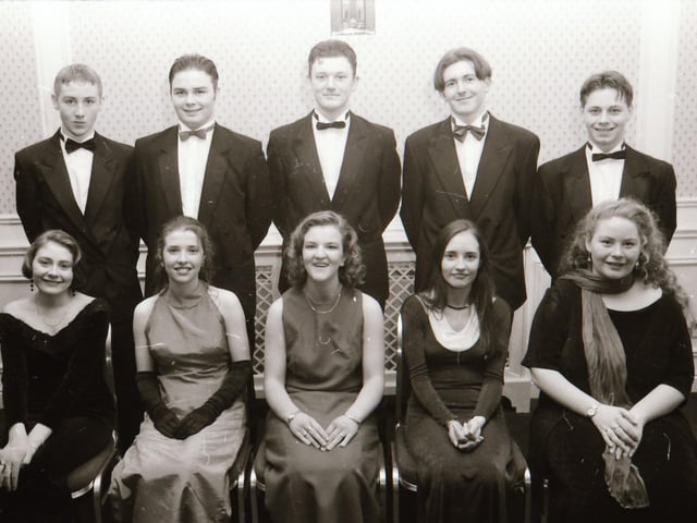 St Brecan's formal from January, 1995.