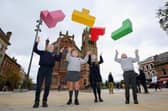 Maths in the City, The Guildhall, Derry with Long Tower and The Fountains Primary Schools