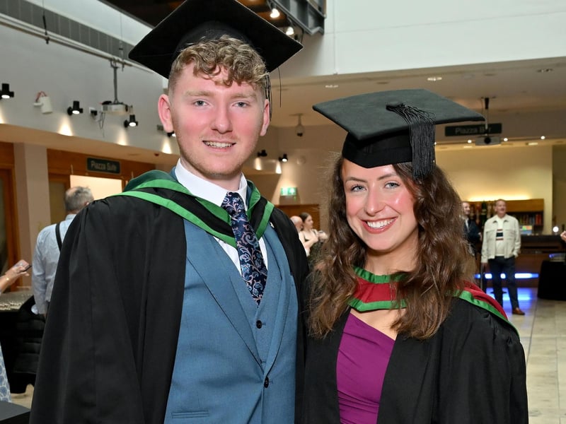 Graduations at the Millennium forum in Derry.