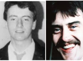 William Fleming (left) and Danny Doherty were shot dead by the SAS in grounds of Gransha Hospital, Derry in December 1984. (Pacemaker)