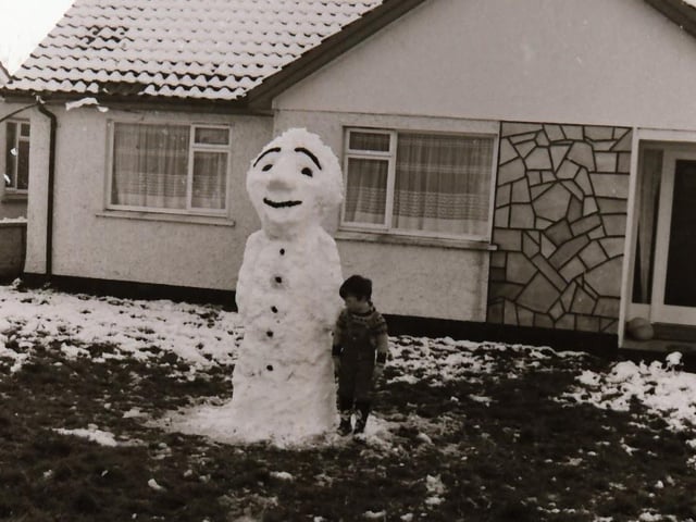Photos from Derry and Donegal back in December 1984.