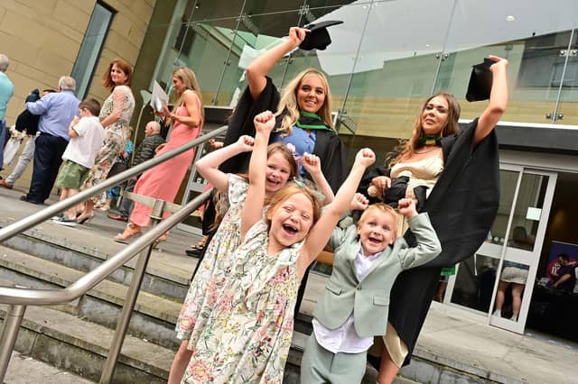 If you can dream it, you can achieve it. Momhaine McNamee and Coral Trainor graduate on Tuesday from Ulster University Derry in Healthcare Science (Respiratory & Sleep Physiology).