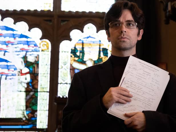 Conor O'Kane who will play John Hume in 'HUME: Beyond Belief'.