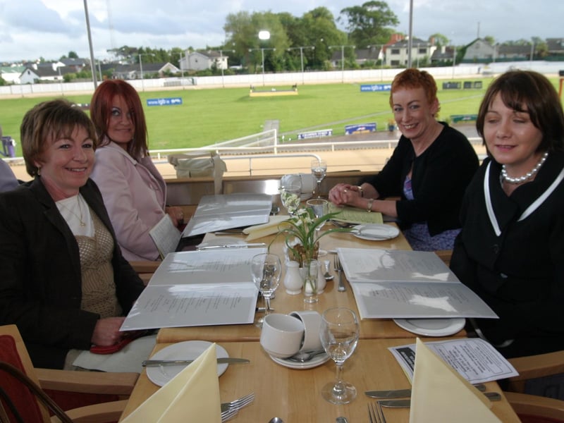 Parties and nights out in July 2004. Lifford Races