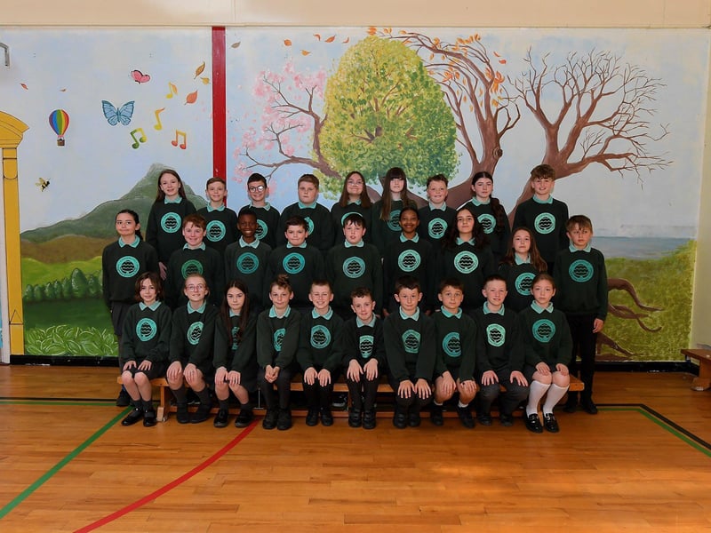 Mrs Lally’s P7 class at Oakgrove Integrated Primary School.