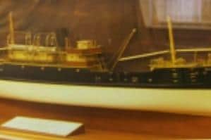 Model for the steamship 'Glendun'.