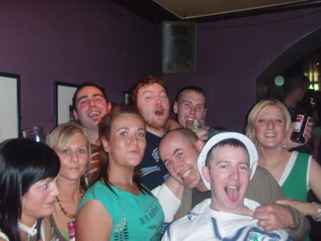 OLYMPUS DIGITAL CAMERA : Pictured are people enjoying the St Patrick's Day celebrations in Derry 20 years ago on March 17, 2005.