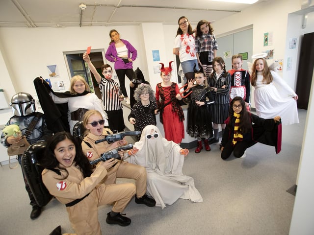 The Ghostbusters captured this Motley Crew on Thursday at Model PS. (Photos: Jim McCafferty Photography)