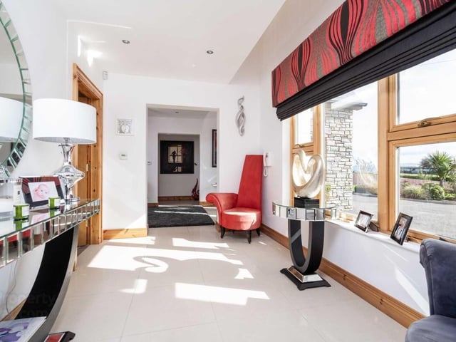 Luxurious coastal property on the market in Redcastle with stunning views of Lough Foyle