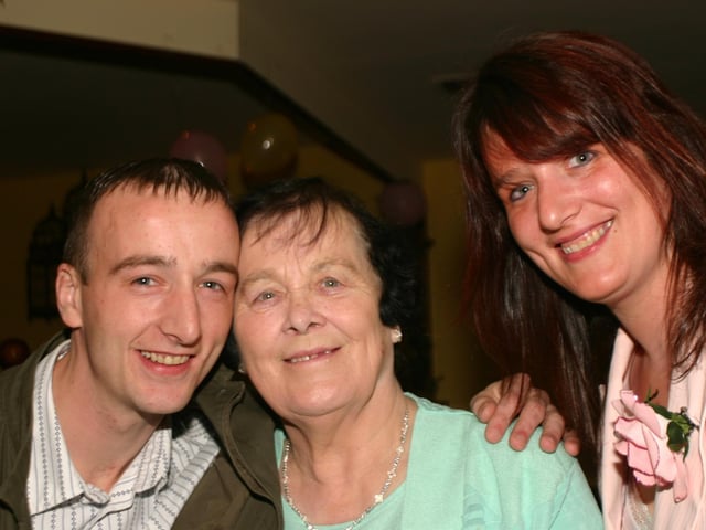 Derry parties in October 2004. Earnshaw